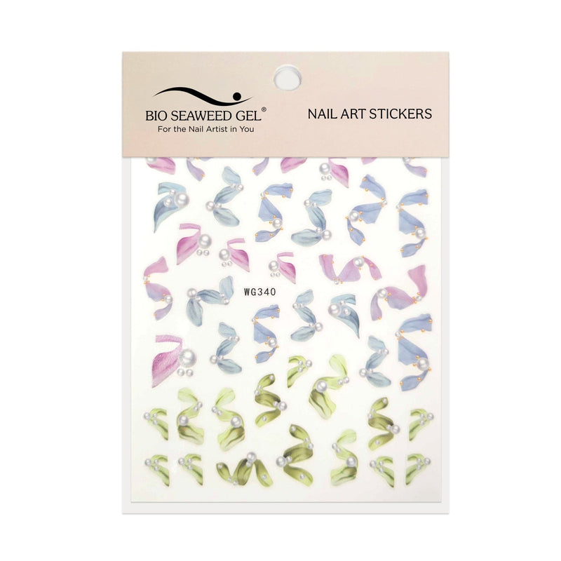 Abstract Nail Art Stickers - Bio Seaweed Gel Canada