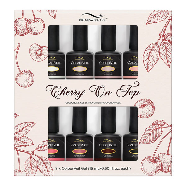 Cherry On Top Collection #CVG1 - CVG8 - Bio Seaweed Gel Canada