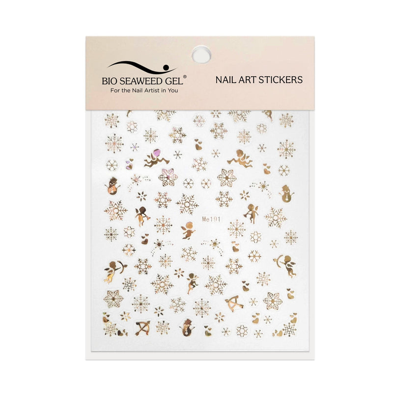 Holiday Nail Art Stickers - Bio Seaweed Gel Canada