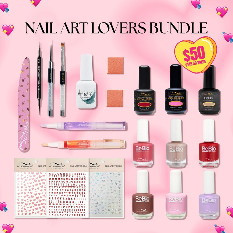 Nail Art Lovers Bundle - Bio Seaweed Gel Canada