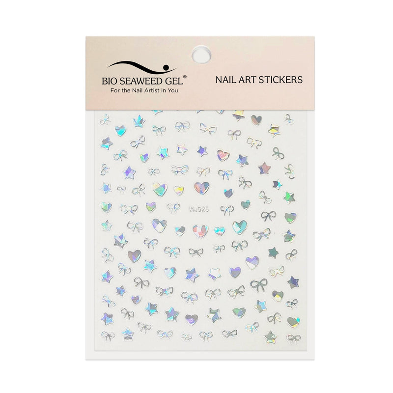 Starry Nail Art Stickers - Bio Seaweed Gel Canada